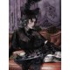 Blood Supply Legacy of the Undead Lace Sequin Cape(Full Payment Without Shipping)